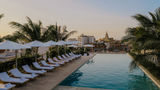 One of two rooftop pool decks at the Four Seasons Hotel and Residences Cartagena, which is taking reservations for stays starting in mid-May.