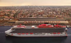 Virgin Voyages' Resilient Lady in Amsterdam.