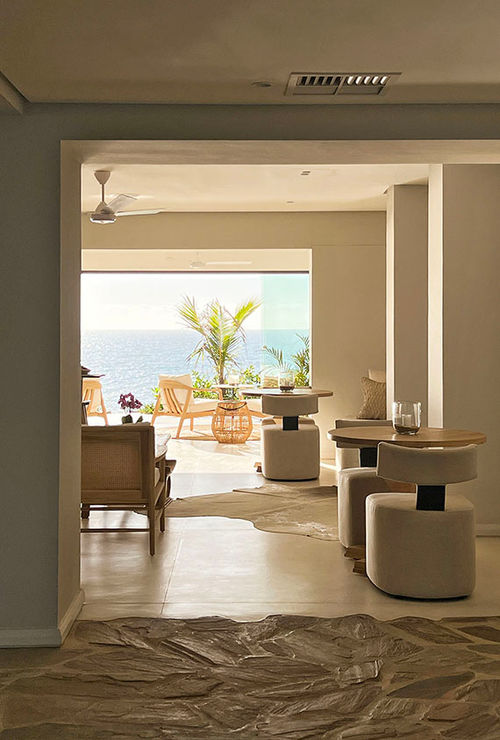 At Sala Beach House, guests can enjoy barefoot luxury with endless sea views -- and maybe even spot a dolphin or a humpback whale, if they're lucky.