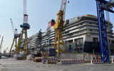 Cunard's Queen Anne is taking shape