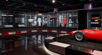 The Legacy of Formula 1 gallery at Grand Prix Plaza will boast a revised collection of memorabilia when it reopens on Jan. 30.