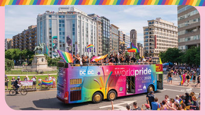 A WorldPride celebration in Washington, the host city for the 2025 event.