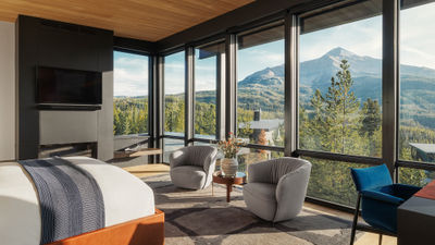 A six-bedroom home rental at the One&Only Moonlight Basin.