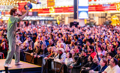 The All-American Rejects performed at the inaugural Neon City Festival in 2024.