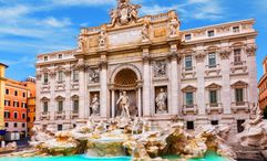 The Trevi Fountain in Rome. Tour operators are reporting very strong Europe bookings.